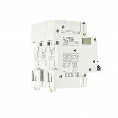 Автоматический выключатель HGD63P 3PMDS0000C 00006 3 полюса, 6А, ток к.з. 10kA, хар-ка D (STANDARD)