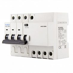 Дифавтомат HRO63M 3NG4C0000C G 3P+N 25A 6кА 30мА