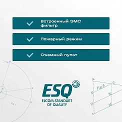 Частотный преобразователь ESQ-760-4T0150G/0185P 15/18.5кВт, 380В