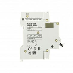 Автоматический выключатель HGD63-M 1PMBS0000C B 1P 10А 6kA (STANDARD)