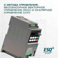 Частотный преобразователь ESQ-230-2S-0.4K